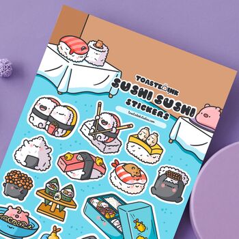 Sushi Sticker Sheet, 4 of 6