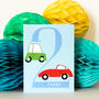 Mini Cars 2nd Birthday Card, thumbnail 4 of 4