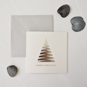 Geometric Christmas Cards Pack Of Six, 6 of 6