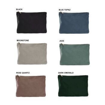 Personalised Velvet Pouch Bag, 2 of 3