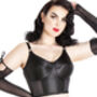 Retro Satin Non Wired Long Line Bra Bride Gift, thumbnail 8 of 12