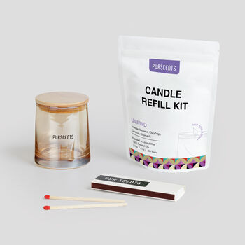 Purscents Candle Refill Starter Set Glass, 2 of 7