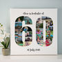 Personalised 60th Birthday Photo Collage, thumbnail 8 of 8