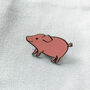 Pig Enamel Pin, thumbnail 1 of 4
