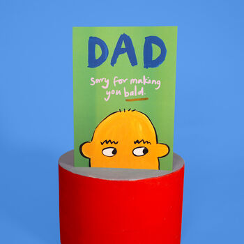 Bald Dad Card, 2 of 4
