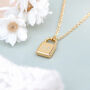 Personalised Mini Padlock Necklace, thumbnail 4 of 12