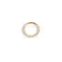 14 Carat Gold Crystal Daith Ring, thumbnail 3 of 4