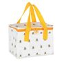 Bee Print Lunch Bag, thumbnail 1 of 2
