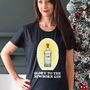 'Glory To The Newborn Gin' T Shirt, thumbnail 2 of 6