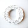 Hic Ceramics Wave Spaghetti Plate Recif, thumbnail 3 of 7