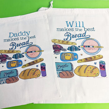 Personalised Bread Storage Bag, 9 of 12