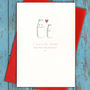 New Daddy And New Mummy I Love You Card, thumbnail 1 of 6