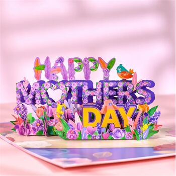Pop Up 3D Mothers Day Card, 3 of 6