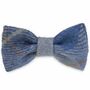 Stanley's Sky Harris Tweed Dog Bow Tie, thumbnail 1 of 2