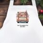 Personalised Christmas Vintage Truck Cooking Apron, thumbnail 4 of 9