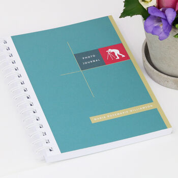 Personalised Photographer's Journal, 2 of 11