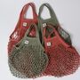 French Cotton Net Shopping Bag – Brique, thumbnail 5 of 6