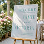 Wedding Welcome Board | Riviera Design| Over 80 Colours, thumbnail 2 of 3