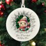 Personalised Christmas Wales Dragon And Welsh Sheep Break Through, thumbnail 5 of 12