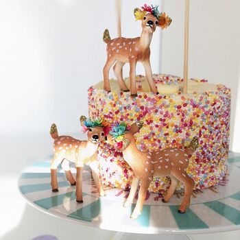 Flower Animal Cake Toppers, 8 of 9