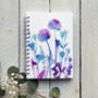 Alliums And Lisianthus Spiral Bound Journal/Sketch Book, thumbnail 2 of 3