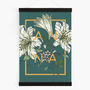 Personalised Lily Botanical Flower Print, thumbnail 5 of 8