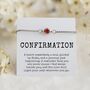Confirmation Gift For Girl, Personalised Birthstone Bracelet, thumbnail 11 of 12