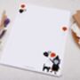 A4 Letter Writing Paper With Halloween Witch, thumbnail 2 of 6