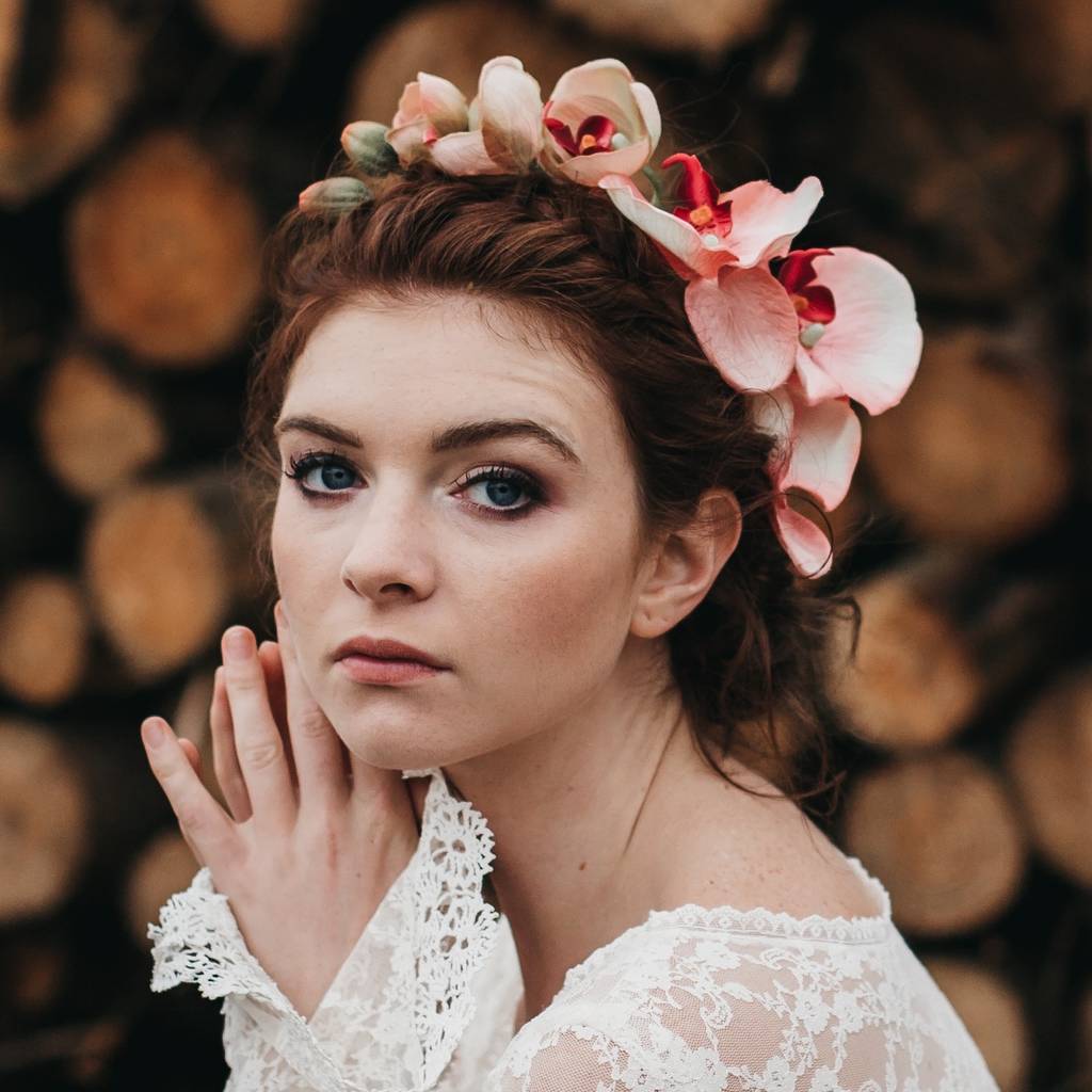 esme orchid headband by gypsy rose vintage | notonthehighstreet.com