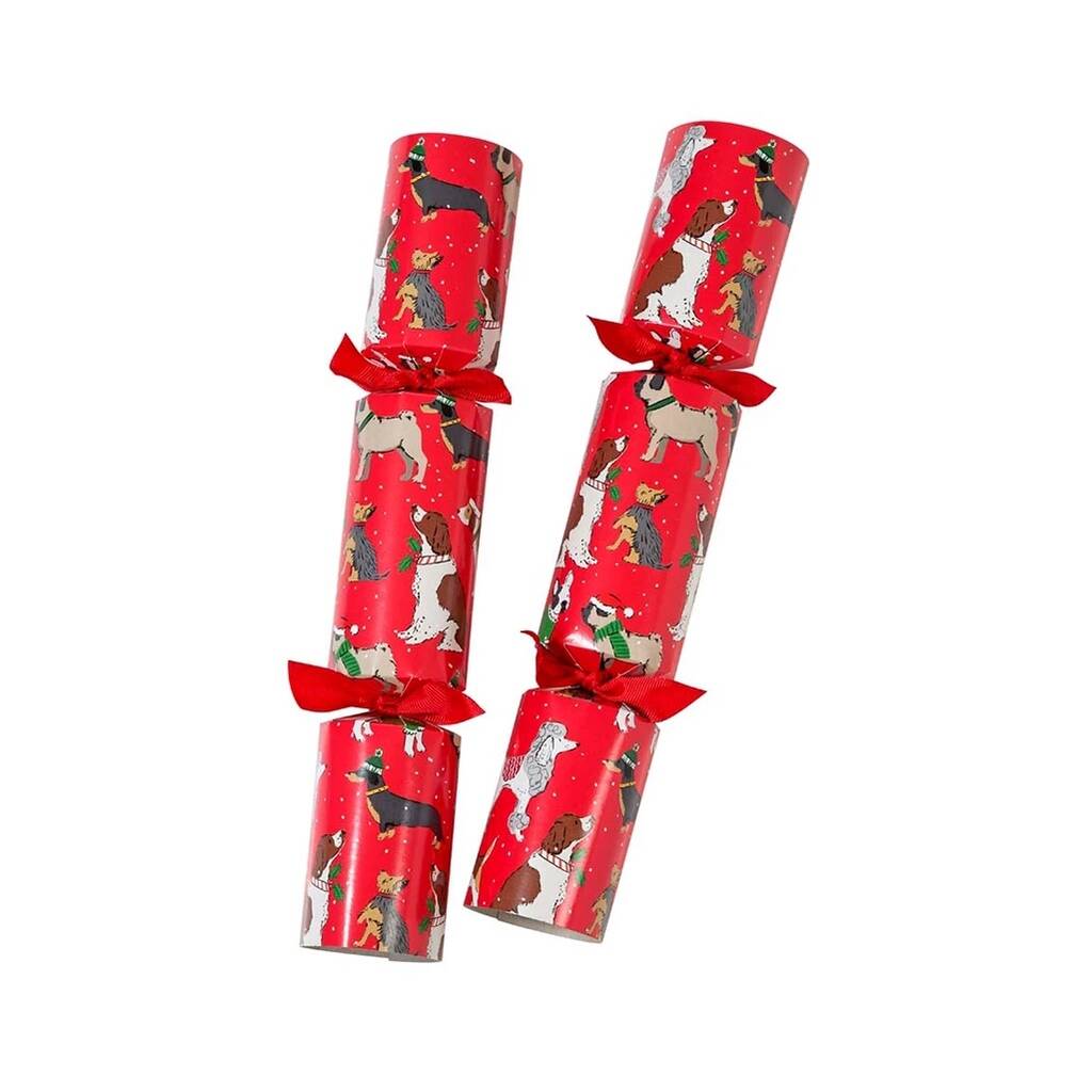 Christmas Dogs Bingo Game Crackers By Bunting & Barrow
