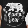 Personalised Mama Bear Cotton T Shirt, thumbnail 2 of 2