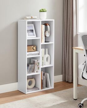 Bookcase Floor Standing Storage Unit Wooden Bookshelf, 2 of 12