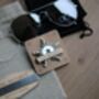 Personalised Ring Security Kit Pouch Ring Bearer Badge Set, thumbnail 3 of 5