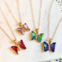 Butterfly Pendant Necklace, thumbnail 1 of 5