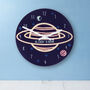 Personalised Out Of This World Space Wall Clock, thumbnail 6 of 10