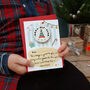 Good Elf Club Badge On Personalised Backing Card, thumbnail 5 of 5
