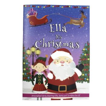 Personalised 'It's Christmas' Santa Story Book, 3 of 5