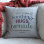 Personalised What Three Words Cushion, thumbnail 4 of 4