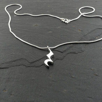 Rest Notation Necklace, 3 of 3