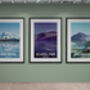 Three Peaks Challenge Art Print Landscapes, thumbnail 2 of 5