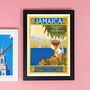 Authentic Vintage Travel Advert For Jamaica, thumbnail 2 of 8