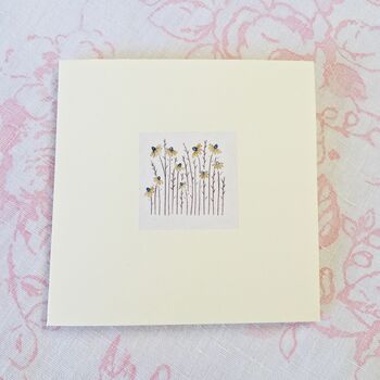 Set Of Four Floral Handmade Cards, 5 of 10