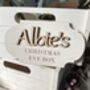 Christmas Eve Box Plaque Personalised Crate Sign, thumbnail 5 of 11