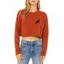 Women's Hoy Classics Crop Sweater Embers, thumbnail 1 of 6