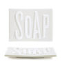 Porcelain Soap Dish ~ Boxed, thumbnail 2 of 5