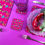 True Love=Vegetables Set Of Four Placemats, thumbnail 3 of 3