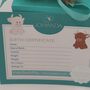 Birth Cerficate Highland Cow Soft Toy Set Gift Boxed, thumbnail 7 of 7