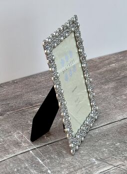 Sixtrees Jewel And Pearl Beatrice Four X Six Photo Frame, 3 of 3