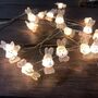 Easter Egg And Easter Bunny String Lights, thumbnail 3 of 4