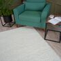 The Rugs Plain White Shaggy Rug, thumbnail 5 of 8